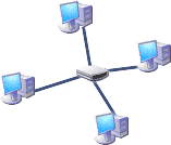 В этом смысле «звезда» более устойчива. Поврежденный кабель – проблема для одного конкретного компьютера, на работе сети в целом это не сказывается. Не требуется усилий по локализации неисправности. Звезда — базовая топология компьютерной сети, в которой все компьютеры сети присоединены к центральному узлу (обычно сетевой концентратор).