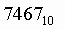6. Для перевода десятичного числа в шестнадцатеричную систему его необходимо последовательно делить на 16 до тех пор, пока не останется остаток, меньший или равный 15. Число в шестнадцатеричной системе записывается как последовательность цифр последнего результата деления и остатков от деления в обратном порядке. Пример. Число перевести в шестнадцатеричную систему счисления.